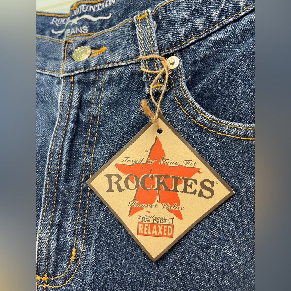Rockies Relaxed Jeans Medium Stone - Picture 2 of 7
